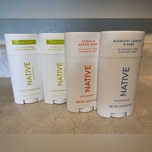 Native Deodorant Collection - Aloe, Citrus, Midnight